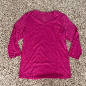 Woolx Merino 3/4 Sleeve V-Neck Top